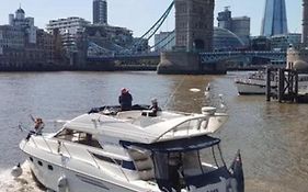 Yacht -Central London St Kats Dock Tower Bridge
